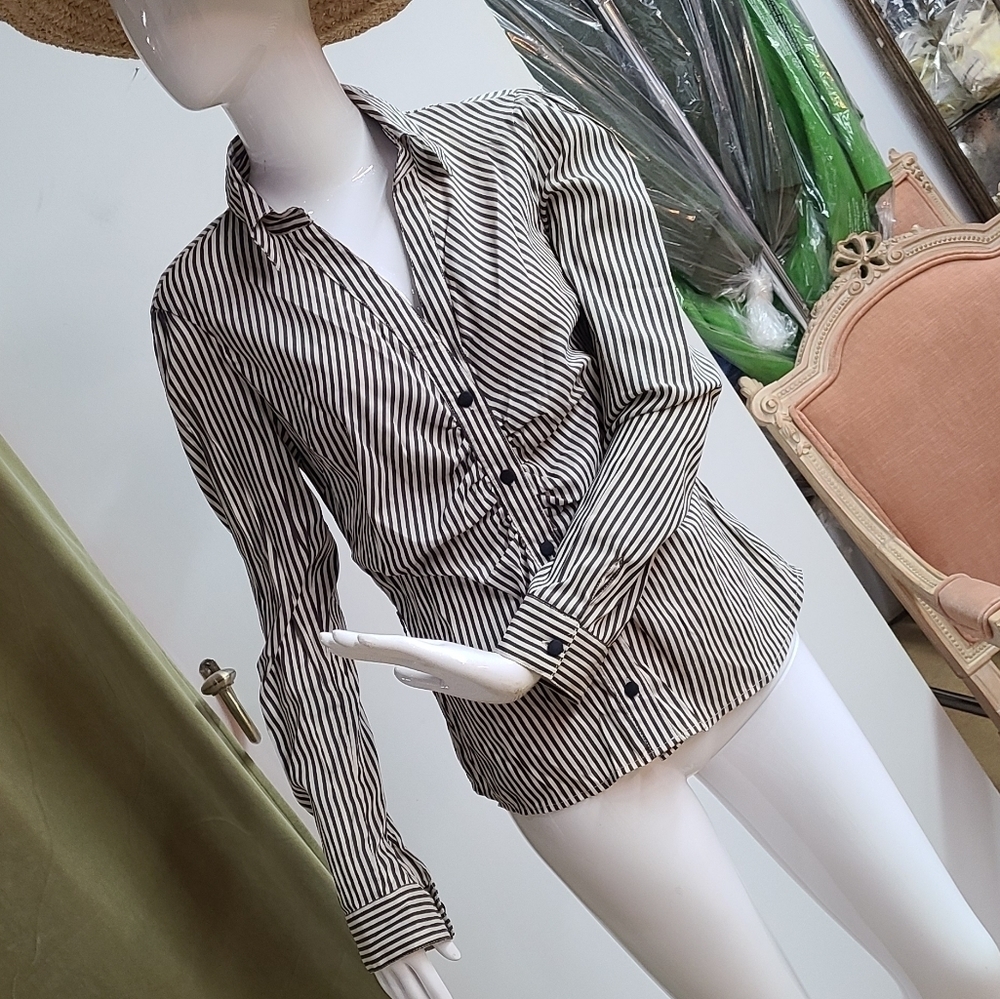 Vero Moda MICK Striped Button Down Shirt